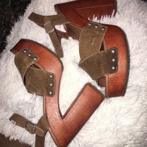 Lucky Brand Mabaz Wedges / Heels BRAND NEW